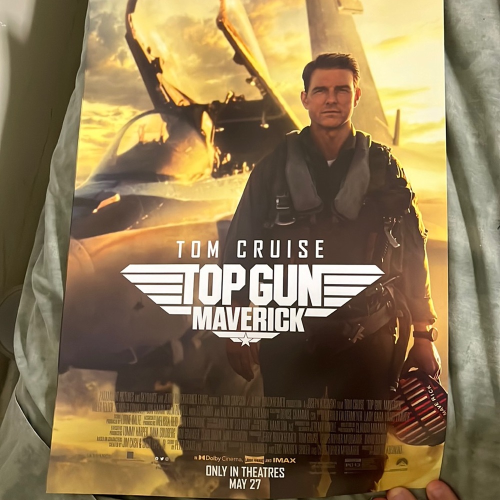 Think ya know, thats right.. top gun poster (my last)